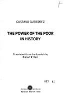 Cover of Fuerza histórica de los pobres