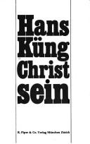 Cover of Christ sein