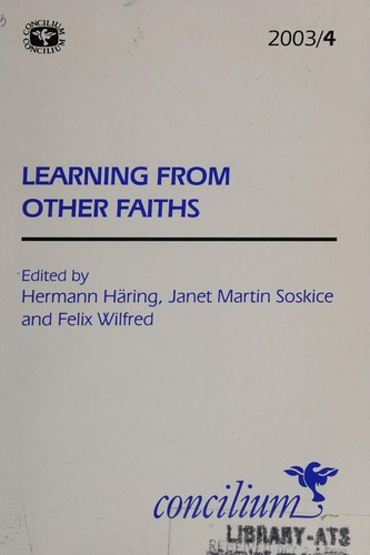 Cover of Learning from other faiths
