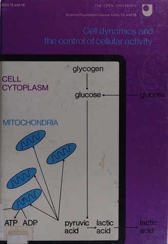 Cover of Cell dynamics and the control of cellular activity