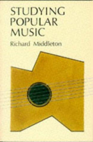 Cover of Studying popular music
