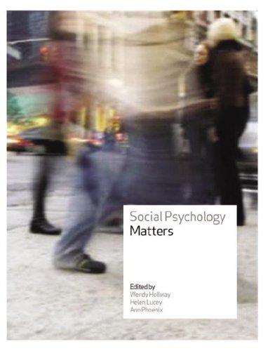 Cover of Social psychology matters