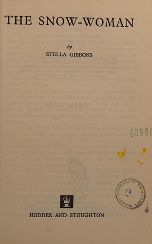 Cover of The Snow-woman