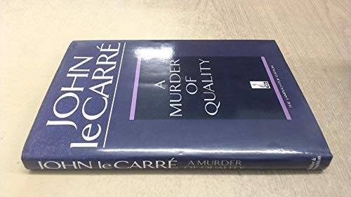 Cover of A murder of quality