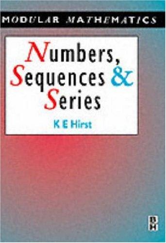 Cover of Numbers, Sequences and Series