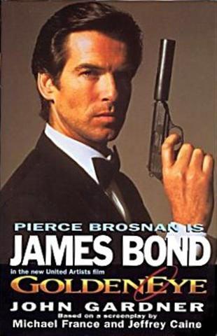 Cover of Ian Fleming's James Bond in John Gardner's Goldeneye