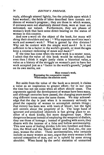 Cover of Woman's Work in America