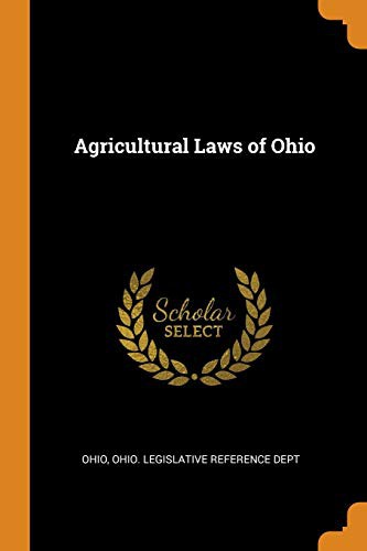 Cover of Agricultural Laws of Ohio
