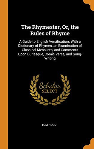 Cover of The Rhymester, Or, the Rules of Rhyme