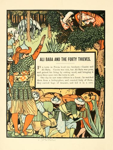 Cover of Ali Baba and the forty thieves