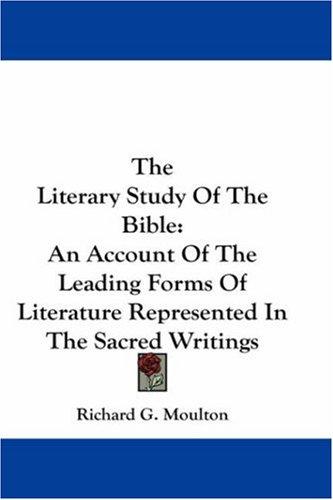 Cover of The Literary Study Of The Bible