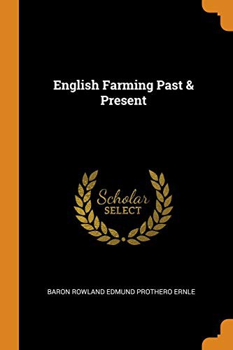 Cover of English Farming Past & Present