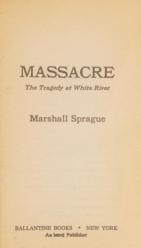 Cover of Massacre
