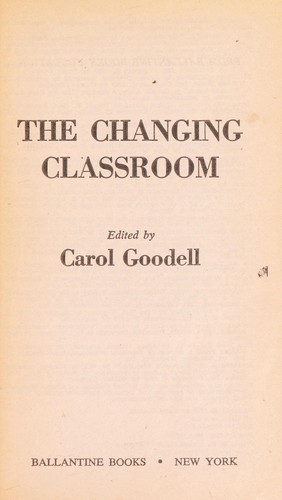 Cover of The Changing Classroom
