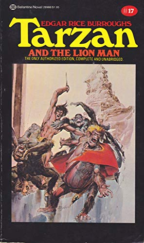 Cover of Tarzan and the Lion Man