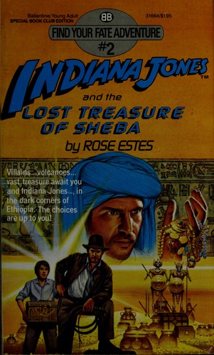 Cover of Indiana Jones and the Lost Treasure of Sheba