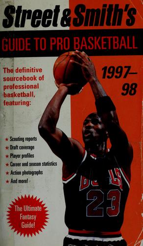 Cover of Street & Smith's guide to pro basketball, 1997-98
