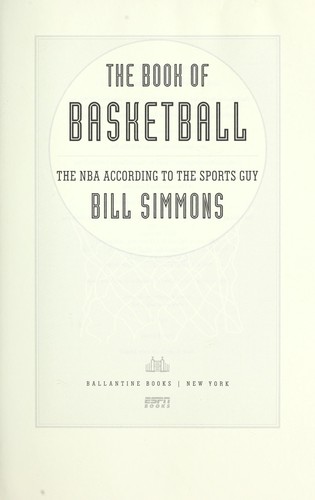 Cover of The Book of Basketball