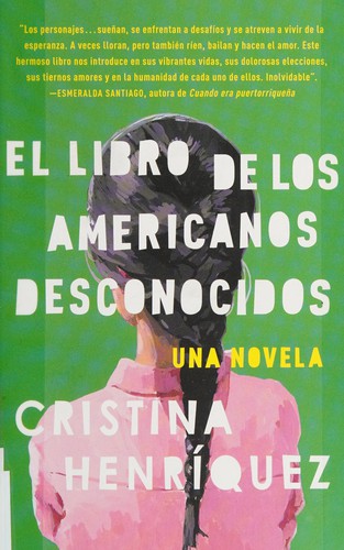 Cover of El libro de los americanos desconocidos