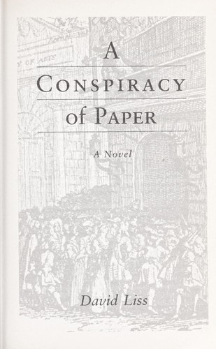 Cover of A Conspiracy of Paper