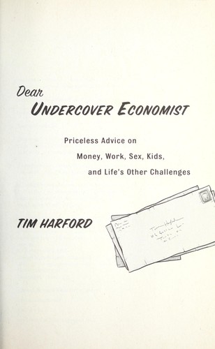 Cover of Dear undercover economist