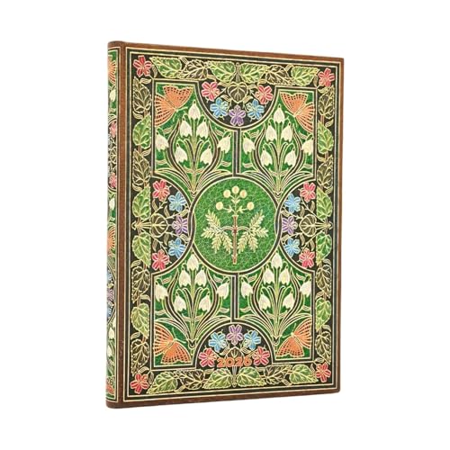 Cover of 2026 Poetry in Bloom Midi 12-Month Horizontal Hardcover Flexi Dayplanner 2026