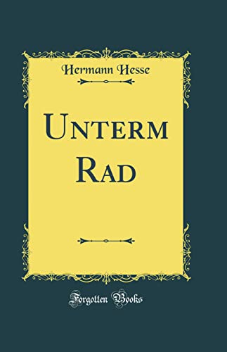Cover of Unterm Rad