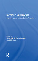 Cover of Slavery in South Africa