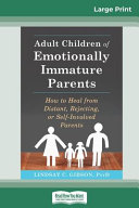 Cover of Adult Children of Emotionally Immature Parents