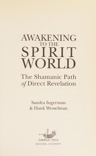 Cover of Awakening to the spirit world