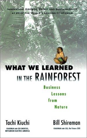 Cover of What we learned in the rainforest