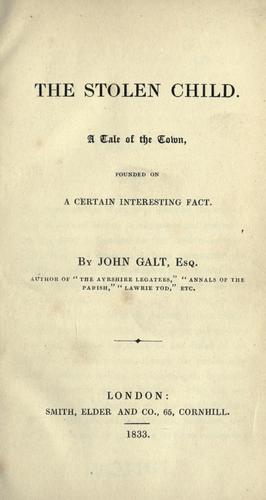 Cover of The stolen child