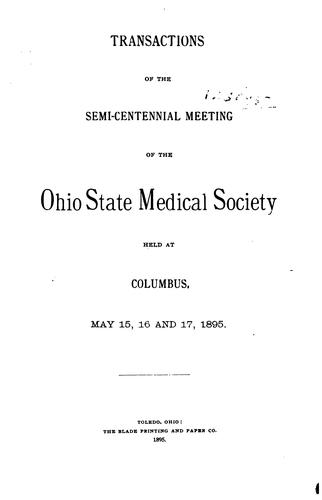 Cover of Transactions of the Annual Meeting