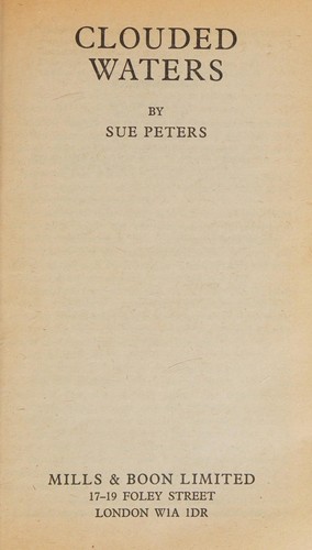 Cover of Clouded waters