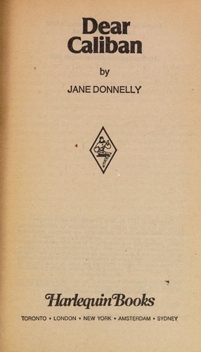 Cover of Dear Caliban