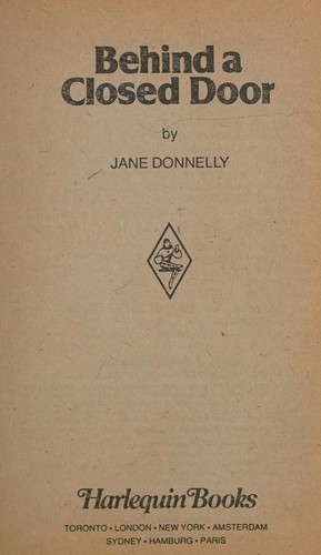 Cover of Behind A Closed Door