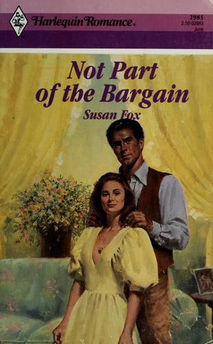 Cover of Not Part of the Bargain