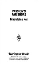 Cover of Passion's Far Shore