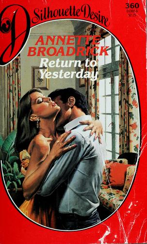 Cover of Return To Yesterday