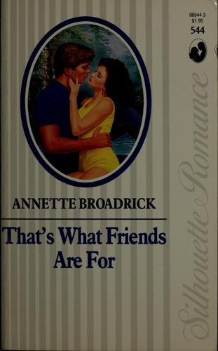 Cover of That's What Friends Are For
