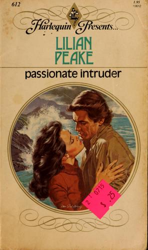 Cover of Passionate intruder