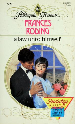 Cover of A Law Unto Himself