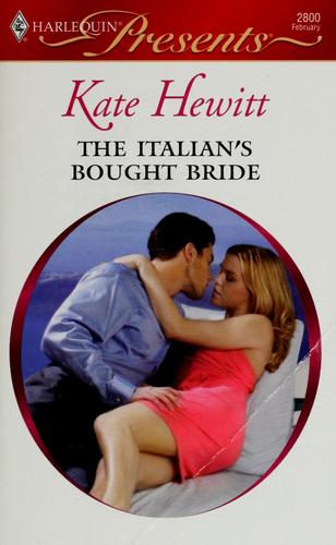 Cover of The Italian's Bought Bride