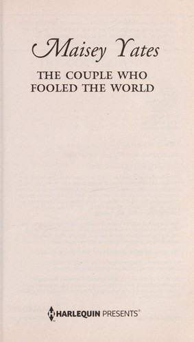 Cover of The couple who fooled the world