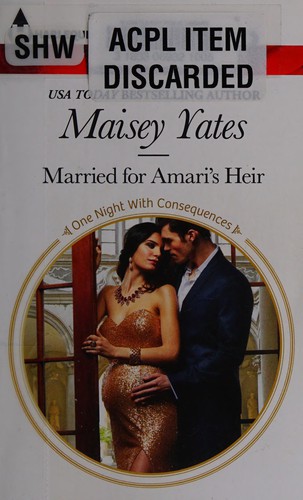 Cover of Married for Amari's Heir