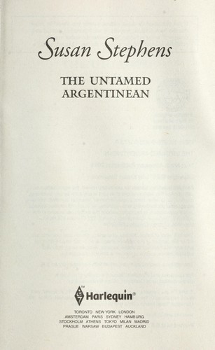 Cover of The untamed Argentinean