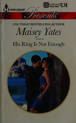Cover of His ring is not enough