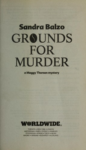 Cover of Grounds for murder