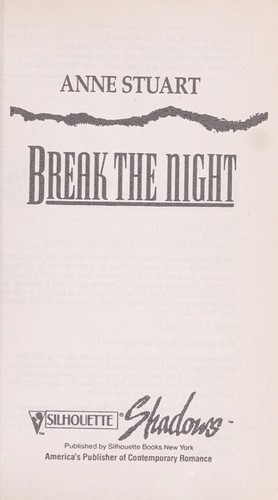 Cover of Break The Night
