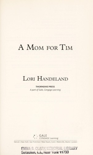 Cover of A Mom For Tim